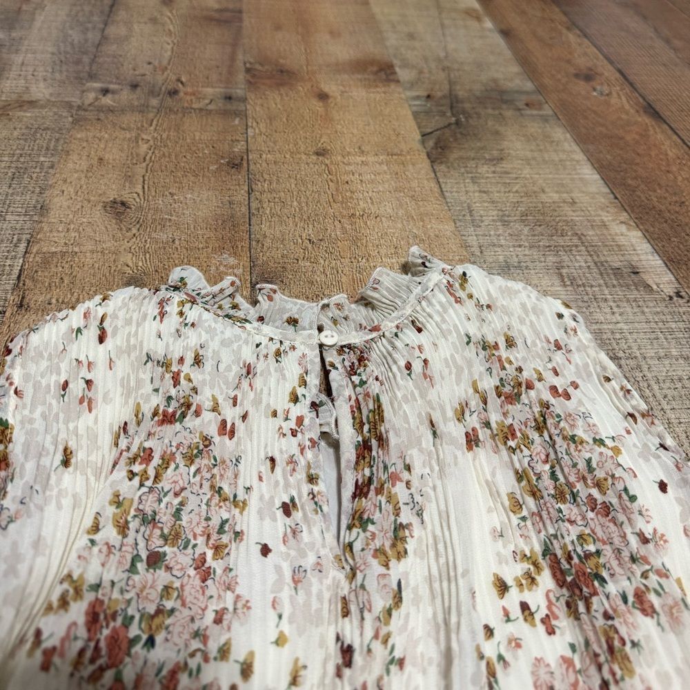 Anthropologie Women’s Maison D'Amelie Paris Drop Waist Sleeveless Midi Dress L - Picture 15 of 16